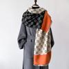Women S Faux Cashmere Scarf Thick Warm Versatile Shawl Korean Fashion