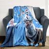 Customiz Name Personality Elsa Frozen Blanket Soft &Warm Sofa Office Bed Travel Lunch Break Blanket, Gift Suitable All Seasons