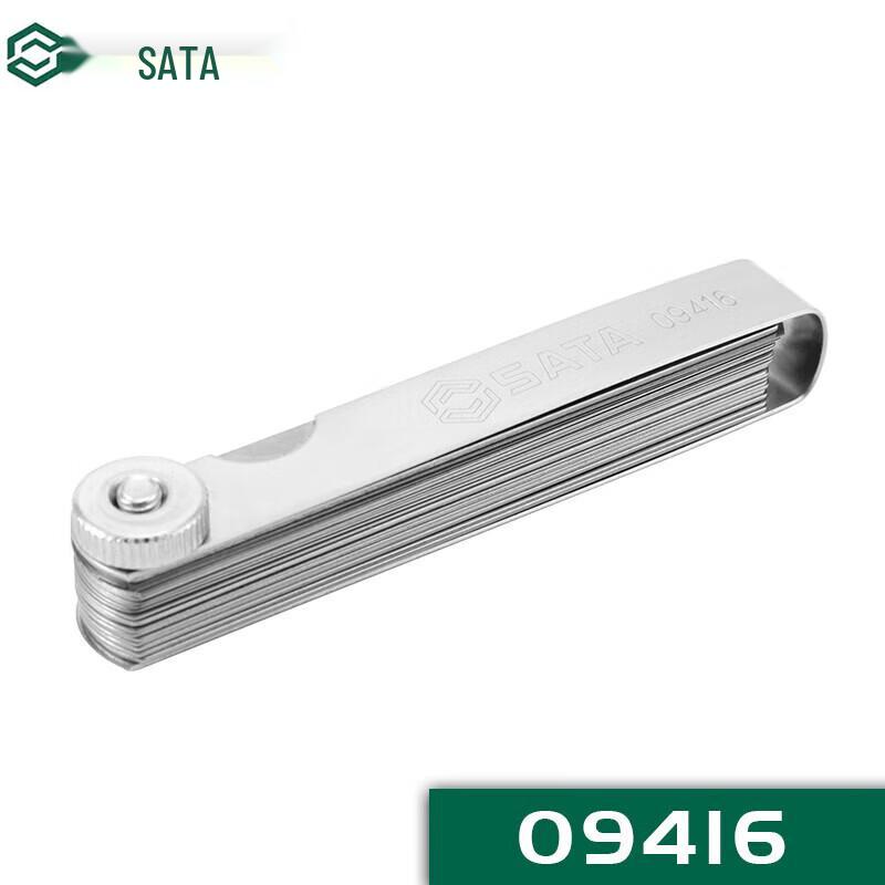 SATA 32-Piece Metric & Imperial High-Precision Feeler Gauge Set