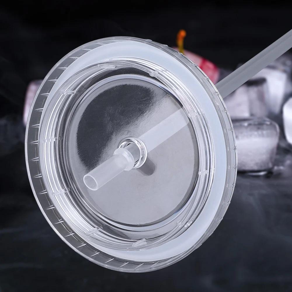 Double-Layer Clear Tumbler 350/450/650ml Iced Coffee Cup Smoothie Cup Water Bottle  Home Use