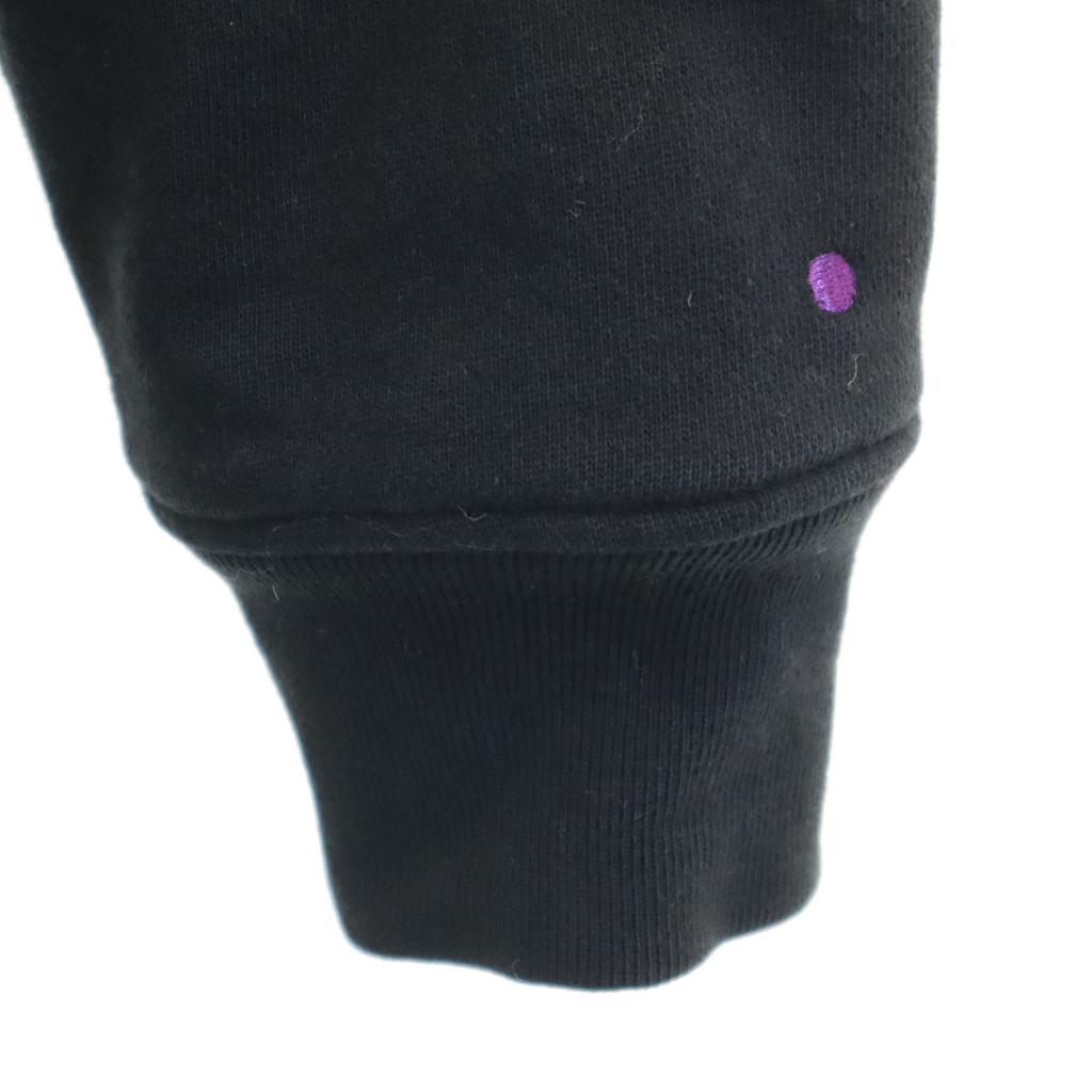 STUSSY sweat Stajan S black Batting jacket Men's Used