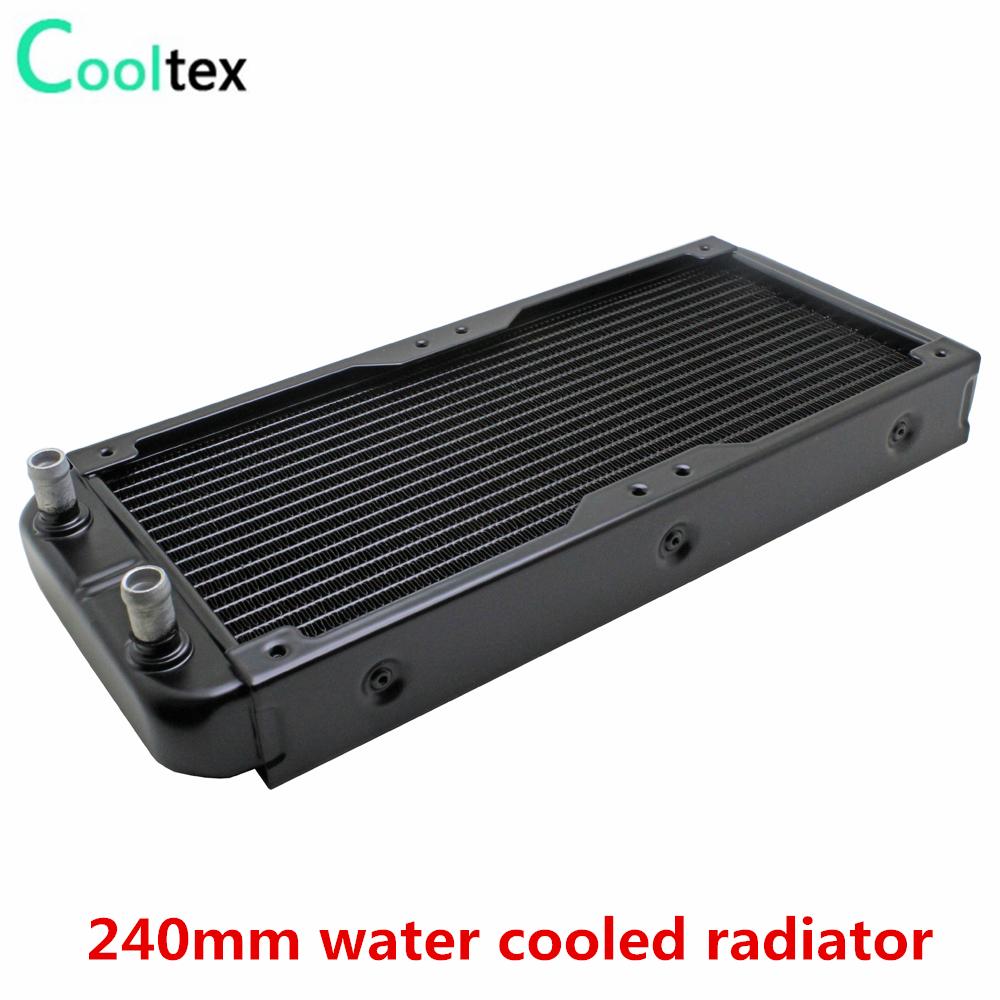 %100 yeni 80/90/120/240/280mm su soğutma radyatörü soğutuculu bilgisayar CPU endüstriyel Lazer Isı Değiştirici soğutucu