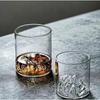 3D Krajinný Pohár na Víno, Whisky, Pivo, Čaj, Kávu, Sklo, Horský Krištáľový Pohár na Pitie Bourbonu, Škótskej, Koktailov