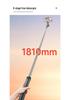 Bluetooth Selfie-Stick mit Bodenstativ für Live-Übertragung und Fotografie