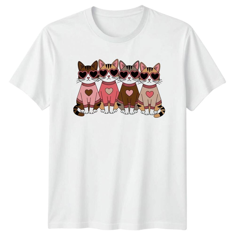 Puppy Love Dogs Valentines Day Unisexs TShirt Unisexs Tee Graphic Unisex Top S