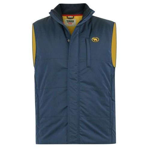 Duke Mens D555 Felipe 2 Front Zip Padded Kingsize Gilet XXL naval