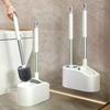 Vielseitige 4-in-1 Toilettenbürste, Badezimmer-Reinigungsset für vollständige 360°-Abdeckung ohne tote Winkel
