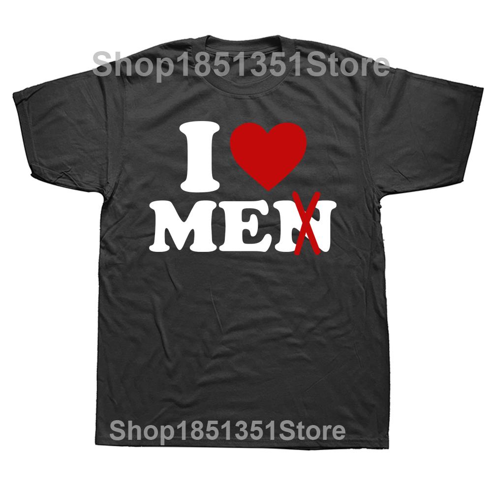 

I Love Me Not Men Funny Red Love Heart Men Top Harajuku Tee Summer Fashion O Neck Party T Shirt Adult Joke Casual Clothing 4XL