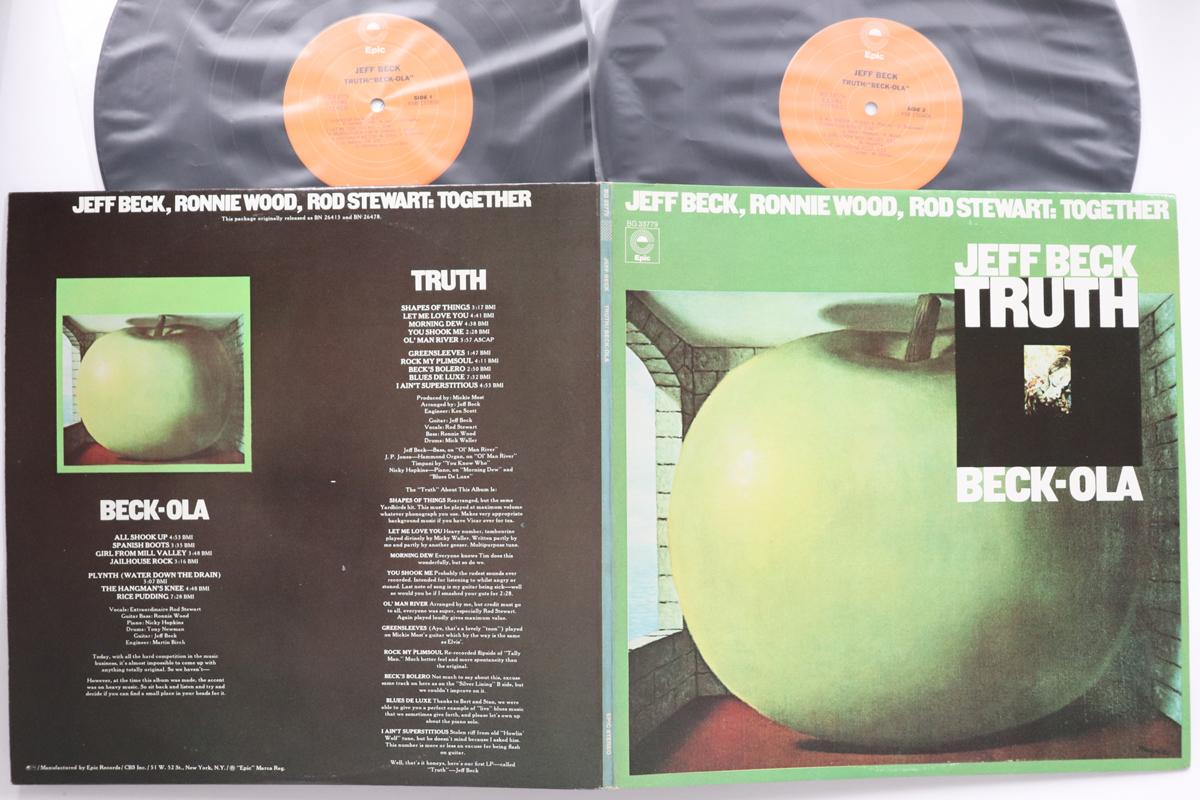 

LP Record JEFF BECK - Truth / Beck-ola BG33779 EPIC 1975 US Rock Used