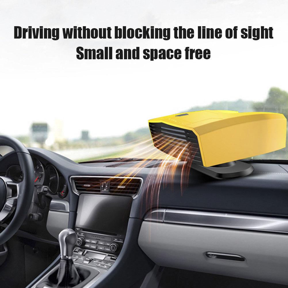 Grzejnik samochodowy elektryczny Grzejnik niskoszumowy przenośny biurkowy szybki wentylator grzewczy uniwersalny grzejnik montowany w pojeździe wnętrze samochodu