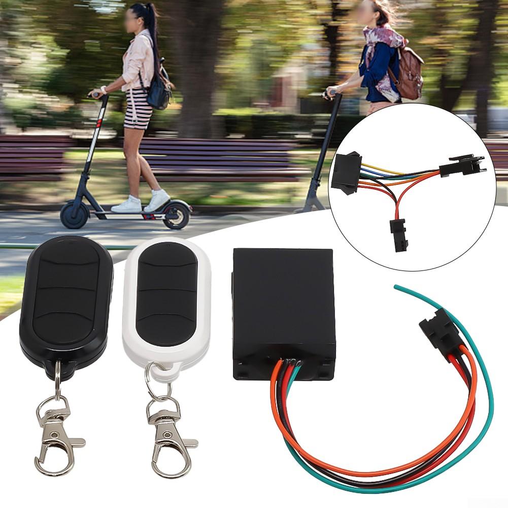Elektrische Fahrrad-Diebstahlsicherung Teile Roller mit zwei Schaltern