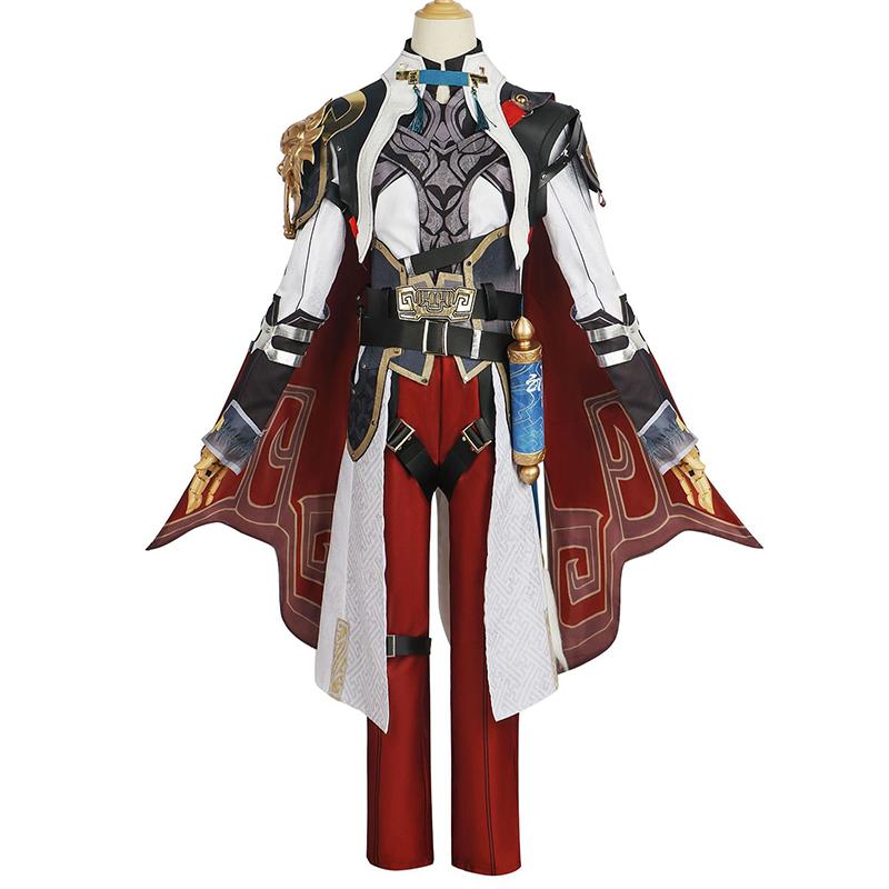 Ysir Jingyuan Cosplay Suit: Collapse Star Dome Railway Game Playsuit Set: Jingyuan Halloween Cosplay