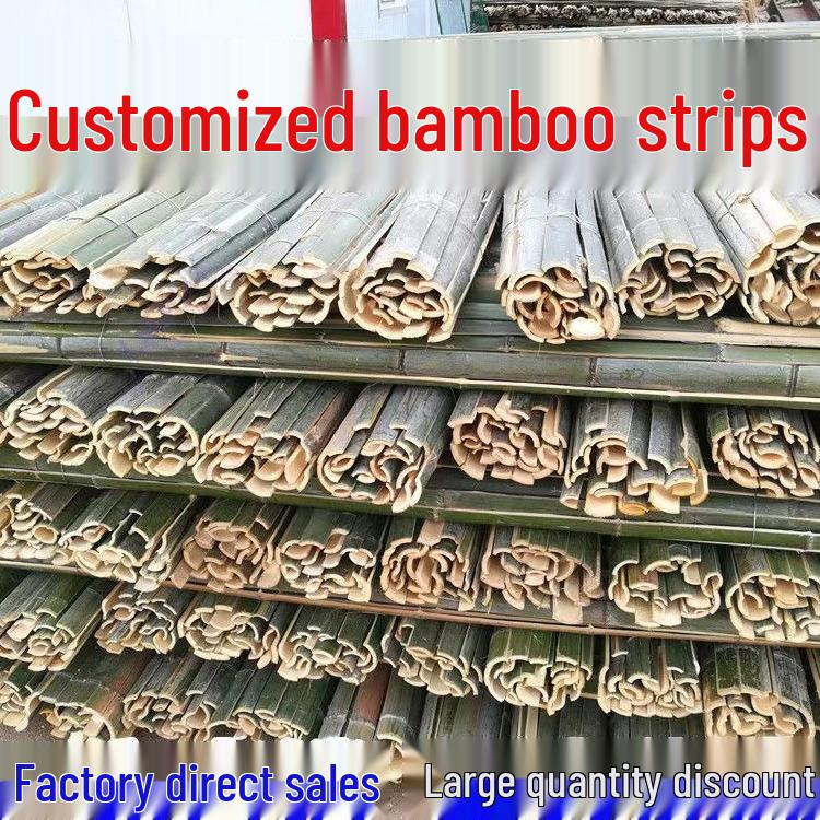 Moso Bamboo Slats for Greenhouse, Shed, and Garden Fencing