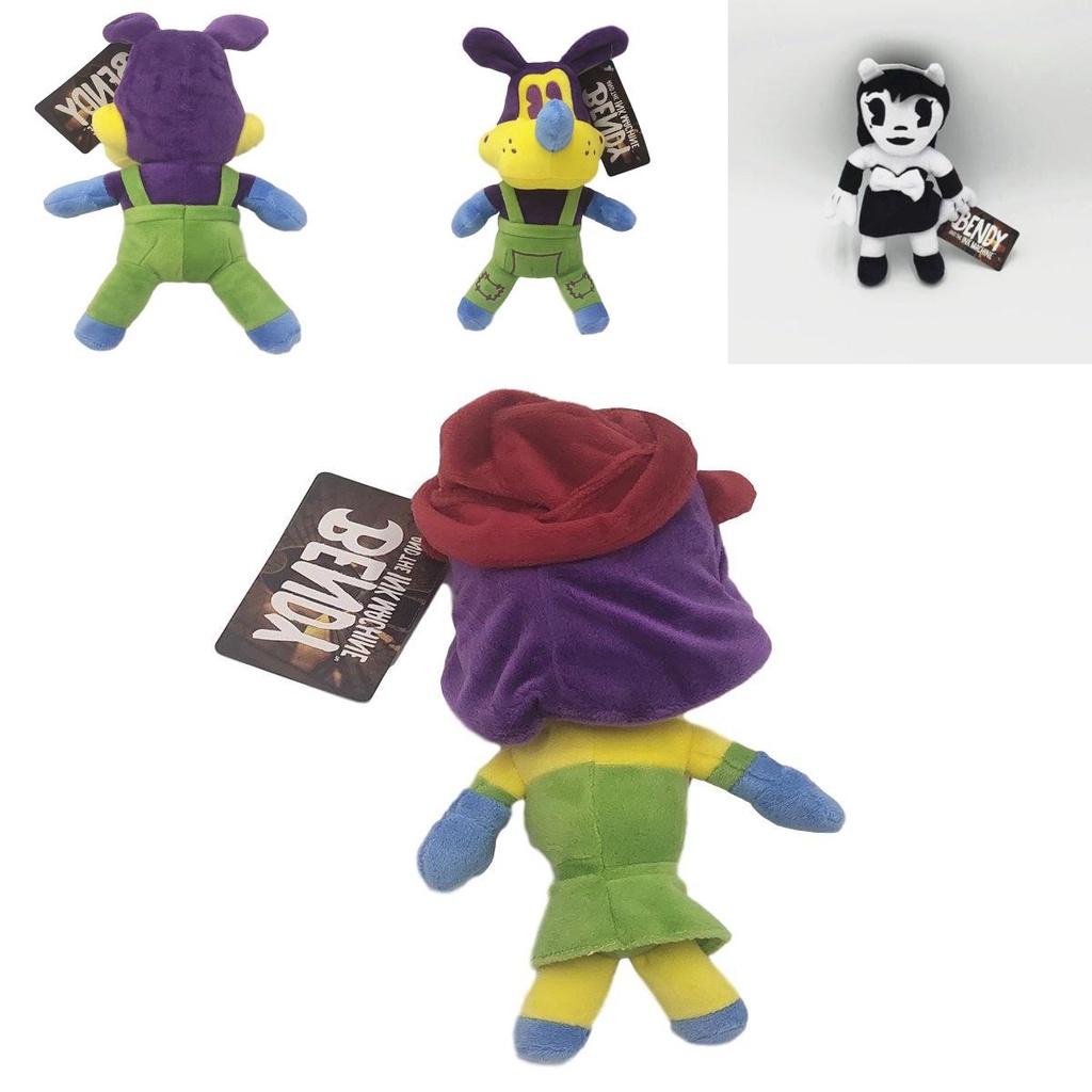 Adorable Bendy And The Ink Alice Bendy Plush Toy Doll For Kids Gift