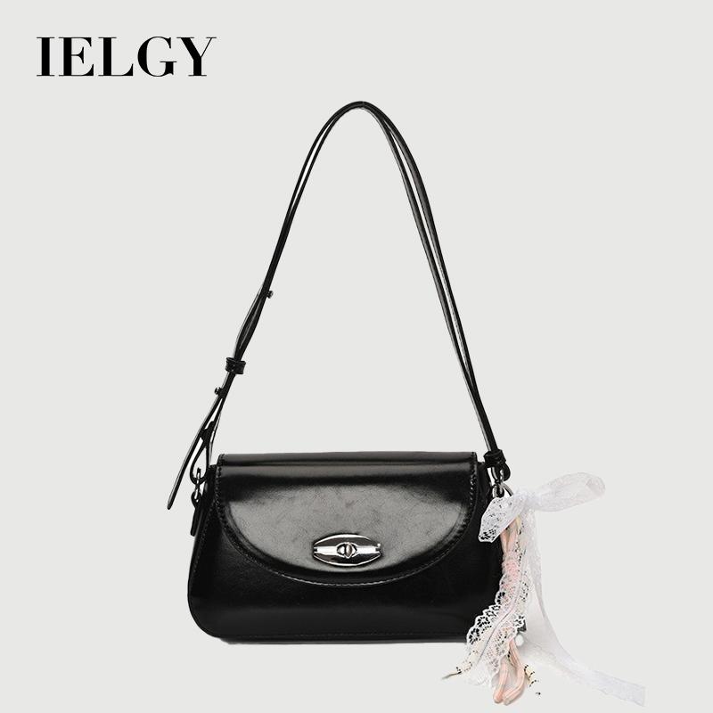 IELGY Trendy All-Match Small Square Bag Fashion One-Shoulder Casual Messenger Bag