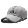 Gorra de Running Ligera de Secado Rápido para Hombre - Transpirable, Protector Solar, Estilo Veraniego, Ajuste Grande