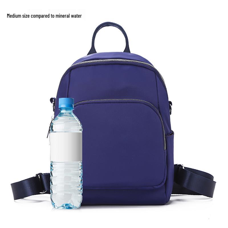 2025 Women's Mini Oxford Cloth Backpack: Canvas, Waterproof, Multi-Use, Single Shoulder, Crossbody Bag