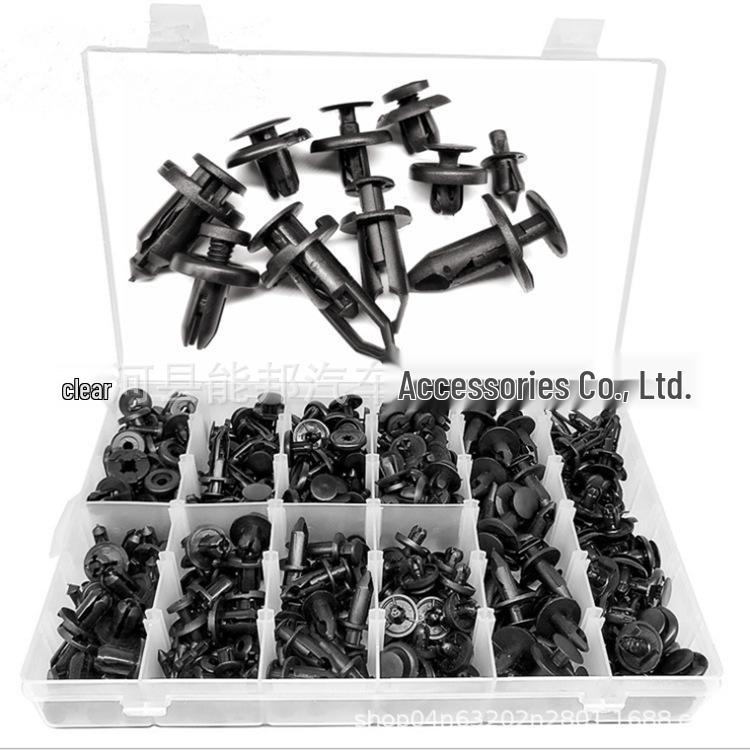 

280PCS Universal Snap Fasteners Set for Toyota, Honda, Lexus, Land Rover, and BMW 280PCS Boxed Snap Fasteners