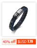 Para Meu Filho Coragem da Mamãe PAPAI Pulseiras Homem Masculino Menino Aço Inoxidável Silicone Preto Esportes Amor Familiar pulseira Ajustável