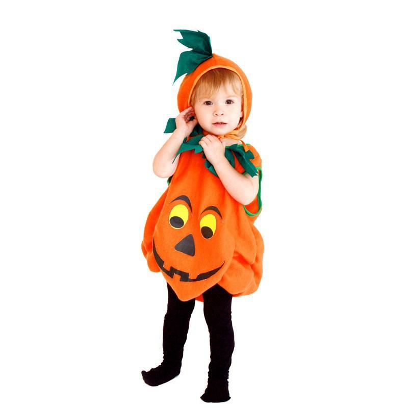 Halloween Children's Pumpkin Parent-child Costume Pumpkin Baby Suit Baby Modeling Performance