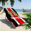 Ultras imazighen Print Strandtuch, Großes Weiches Schnelltrocknendes Handtuch für Strand Camping Schwimmen