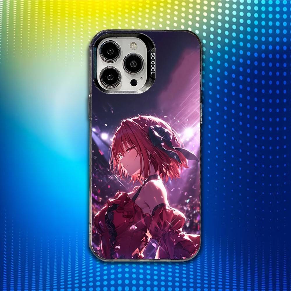 

Чехол для телефона Oshi no Ko Kana Arima для iPhone 16,15,14,13,12,11,Mini,Pro,SE,MAX Белый Матовый Ударопрочный Чехол iPhone13