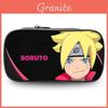 Estojo de Lápis Anime Naruto Boruto Grande Capacidade Organizador de Material Escolar de Nylon Para Adolescentes e Estudantes