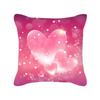 Peach Skin Pillowcase Valentine's Day Pillowcase Pink Heart-shaped Pillow Romantic Series Home Decoration Sofa Cushion Cover
