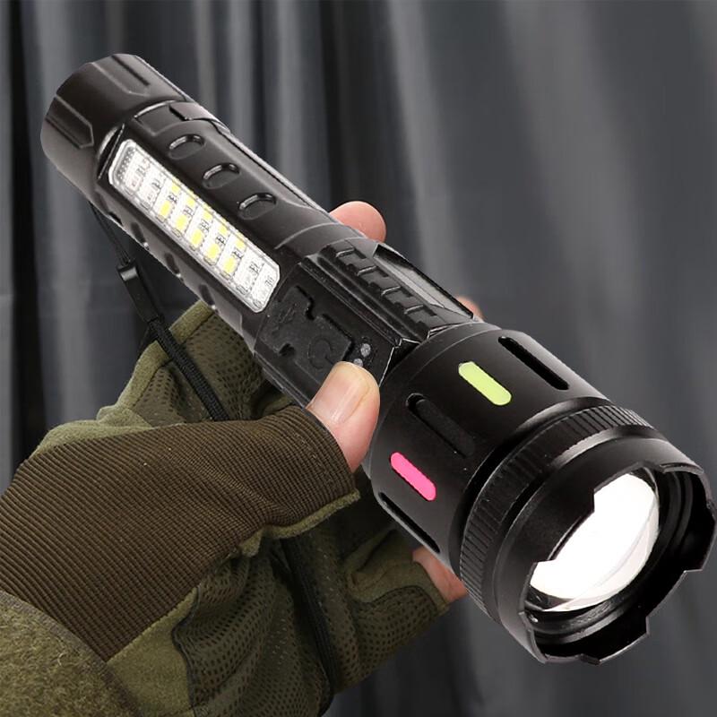 Nufeng MZB-682N Rechargeable Dual-Mode Flashlight 2-Pack