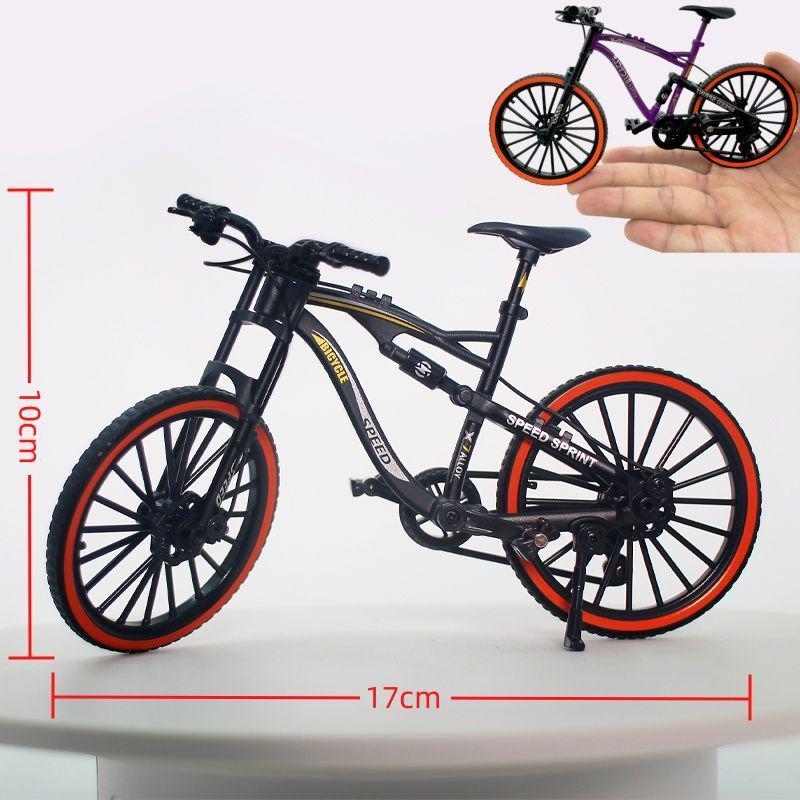Off-Road Mountain Alloy Bicycle Model Ornament - 1:8 Racing Boy Toy Gift