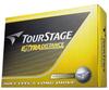 Bridgestone Tour Stage Extra Distance Golf Balls, 3 Dozen (36 Balls) + Tea Set (Yellow)