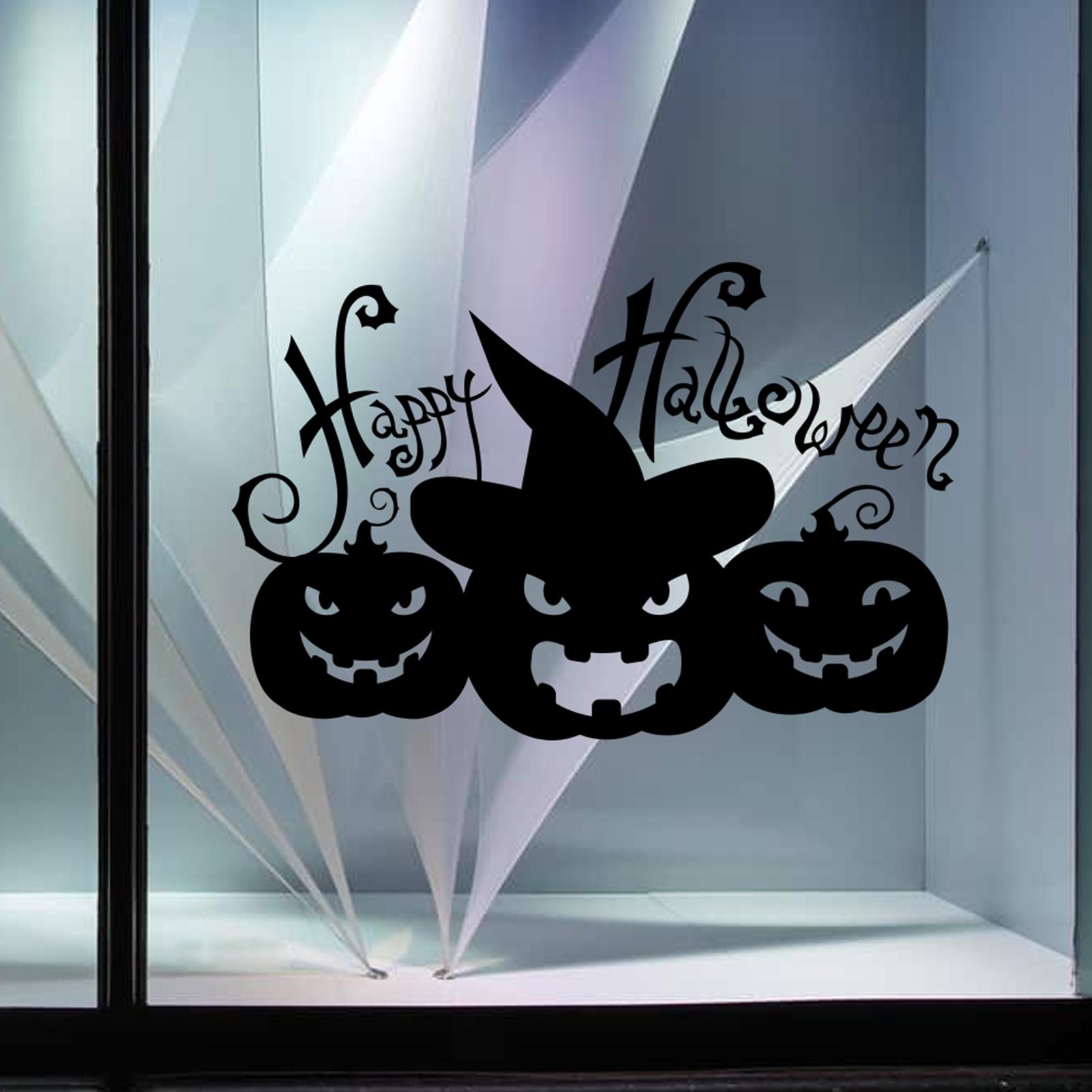 

Наклейка на окно, наклейка на окно для Хэллоуина, клейкая наклейка