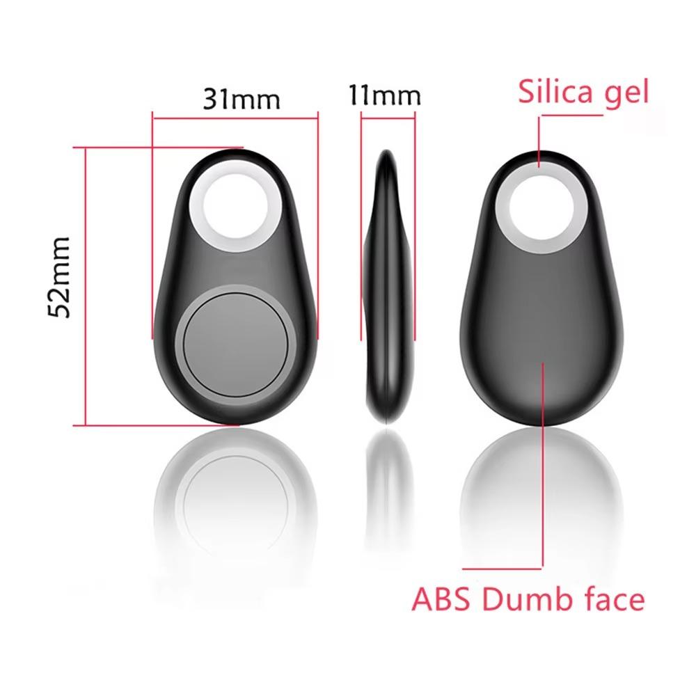 Mini Fashion Smart Dog Pets Bluetooth 4.0 GPS Tracker Anti-lost Alarm Tag Wireless Child Bag Wallet Key Finder Locator