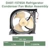 DA97-15765A DA31-00340A Zespół silnika wentylatora skraplacza lodówki do DA97-12842A, DA31-00278C DC 12V-T33C