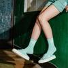 MLB Playball Mule Slip-On Non-Slip Durable Low-Top Canvas Shoes Unisex sneakers Green 32SHS1111-50T