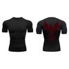 Graphic Athletic Quick Dry Compression Shirt for Men Gym Workout Running Tshirts Tees Tops Undershirt Baselayers Activewear