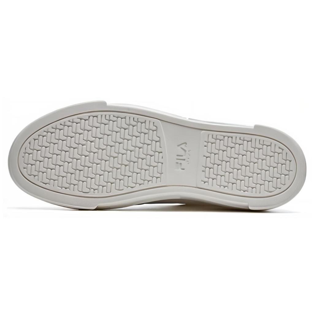 FILA Sandwich Sports Comfortable Low-Top Canvas Shoes Men Sneakers White F12M221316FSW