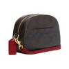 New COACH Serena Signature Coated Canvas With Smooth Leather Crossbody Bag, Shoulder Bag Women's Tan 2628-IMRVQ