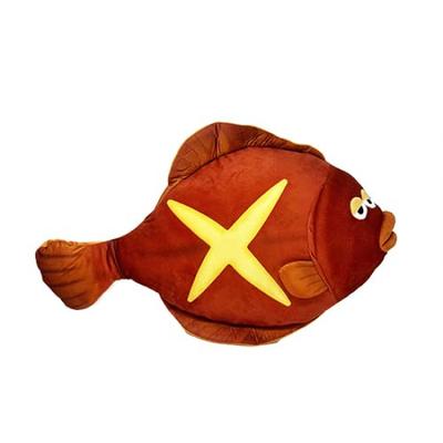 Steaming Boiled Flatfish Ultra Big Cushion Plush Toy for 70cm Fishing, Jigging, Fishing, Display, Approx.