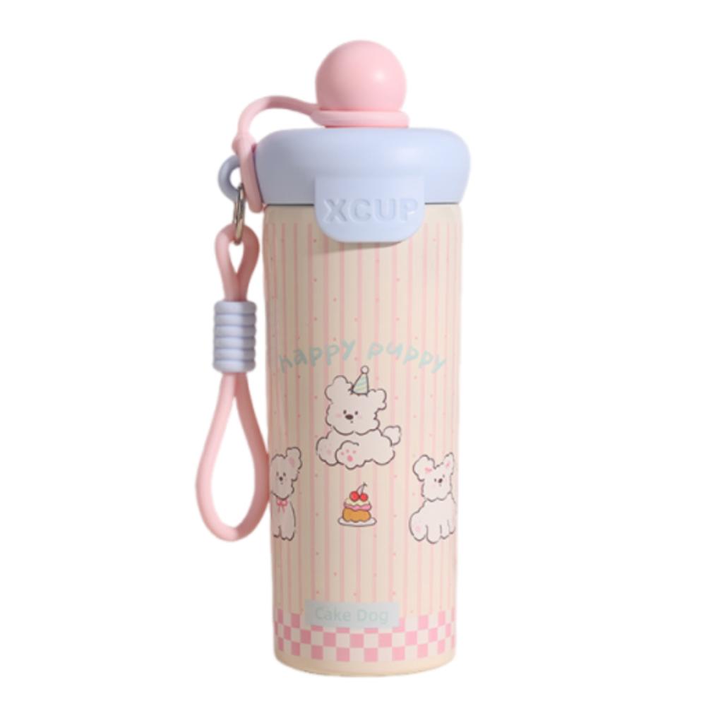 316 Stainless Steel Insulated Water Bottle Cute Cold Beverages Cups Drinkware Vacuum Flask  Office