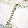 Babywachstum Erinnerungsbuch, Erstes Aufzeichnungsbuch für frischgebackene Eltern, Baby-Erinnerungsbuch, Baby-Scrapbook Baby-Buch
