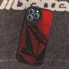 V-Volcom LOGO Mode Für IPhone 16 15 14 13 12 11 Pro Max Plus Leder Handyhülle