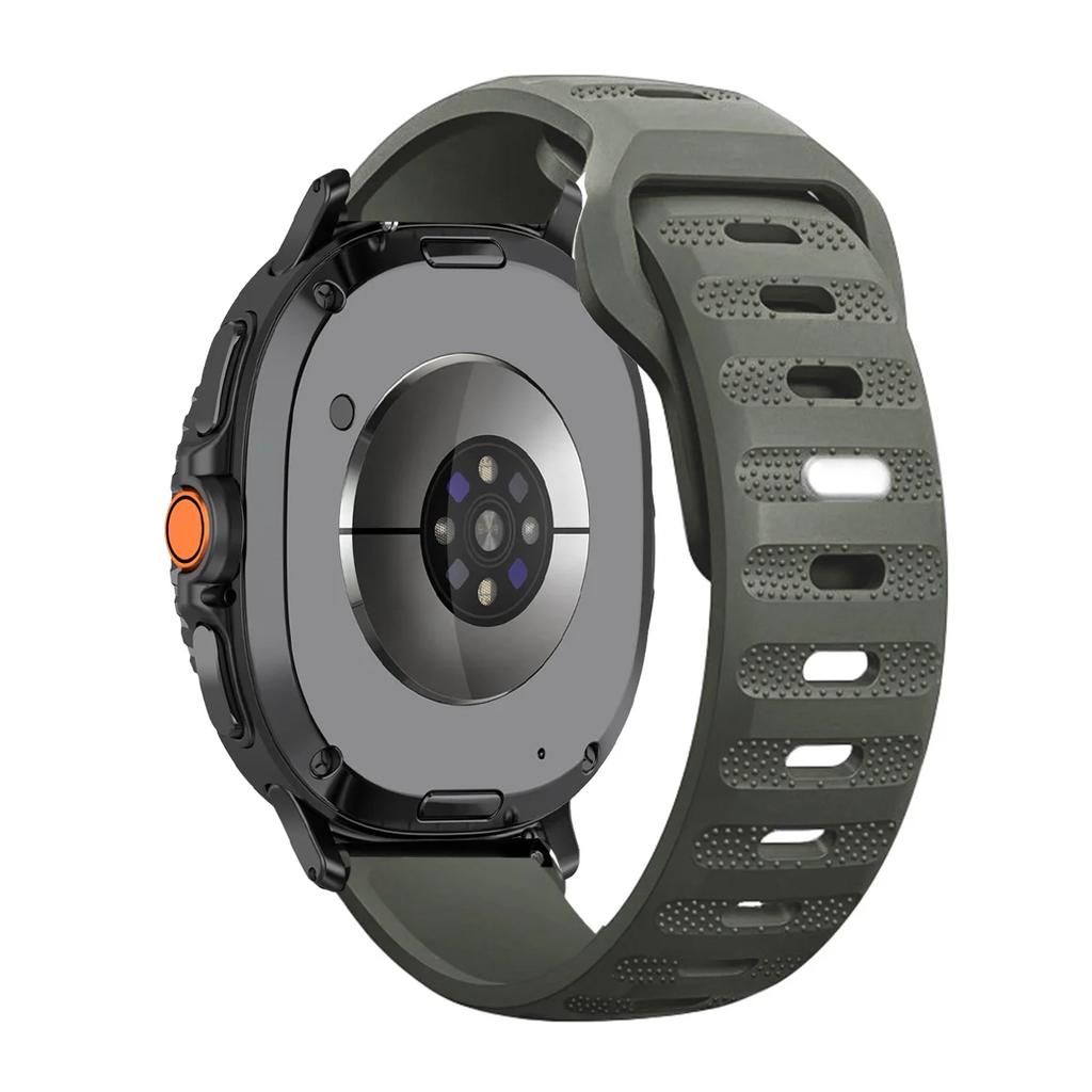 No Gaps Silicone Strap for Samsung Watch 8 40/44MM 8 Classic 46MM Band Correas for Galaxy Watch Ultra(2025) Bracelet Accessories