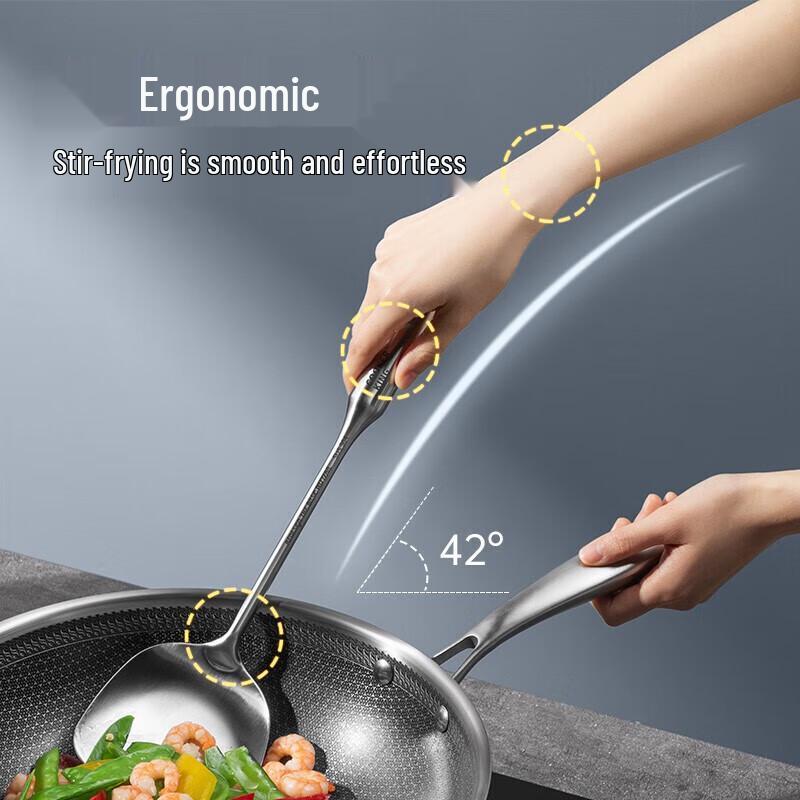 COOKER KING 304 Stainless Steel Wok Spatula