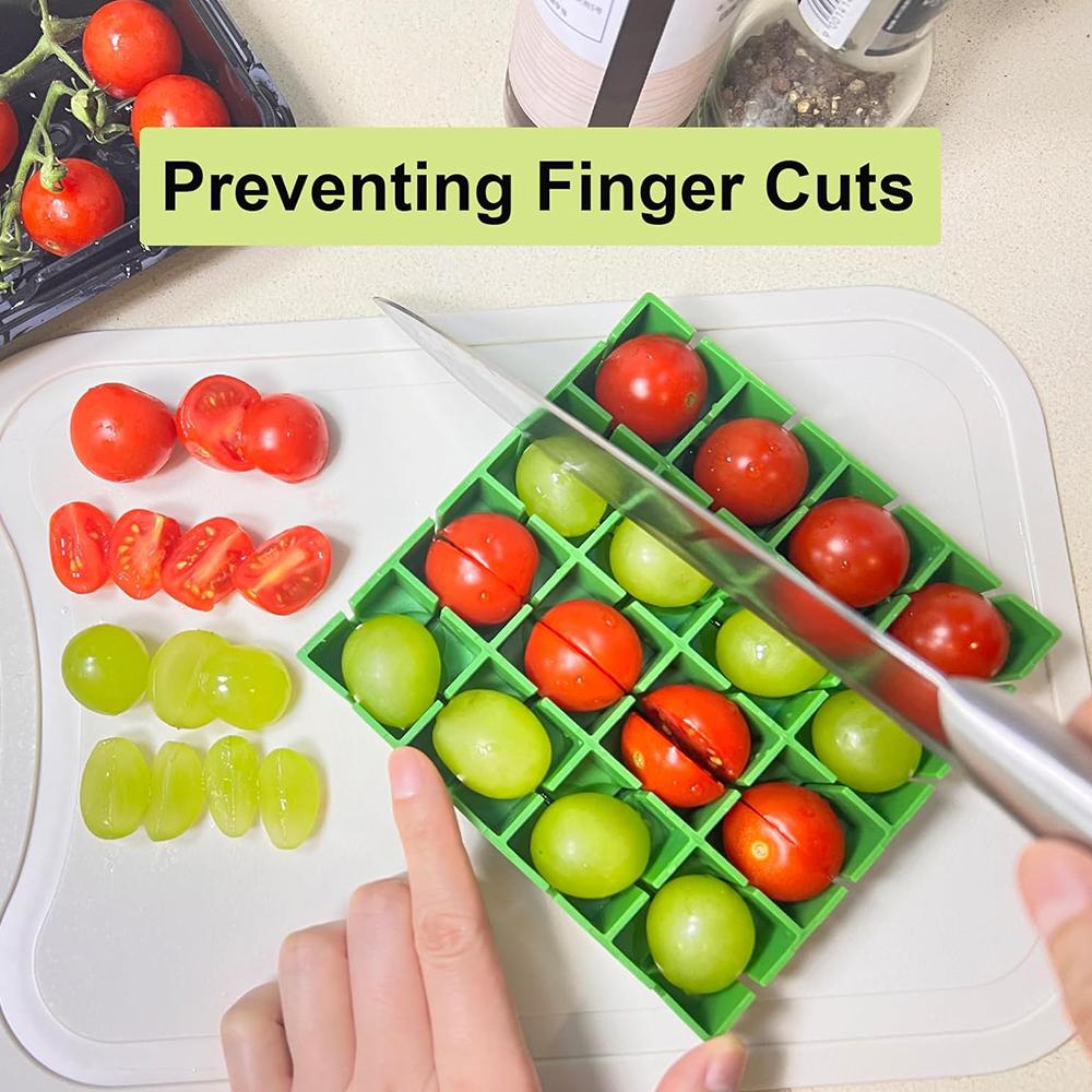 Grapes Cherry Tomatoes Cutter Slicer Half or Quarter Cutting for Making Salad