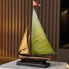 Smooth Sailing Sailing Model Decoration Living Room TV Cabinet Wine Cabinet Creative Ornament Light Luxury High-end Decoration
