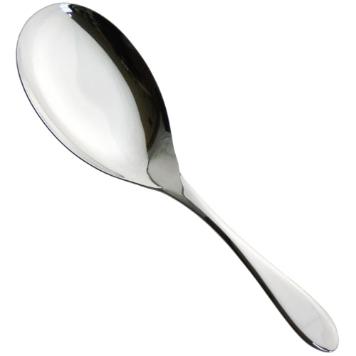 Nagao Tsubame-Sanjo Serving Spoon, 24.5cm, 18-8 Stainless Steel, Made In Japan