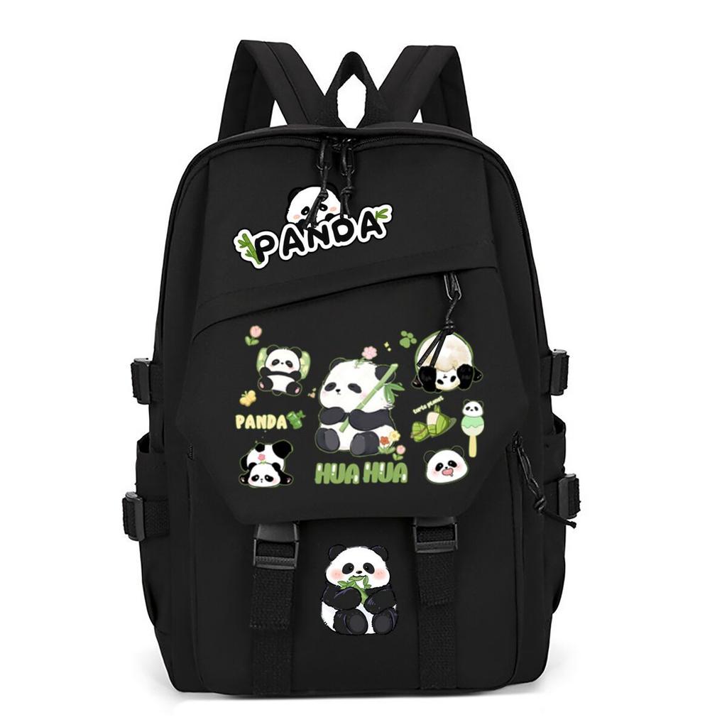 Panda Huahua Large Capacity Lightweight Casual Backpack High Value Simple Student School Bag
