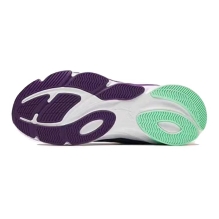 Anta Childrens Red Flame Comfortable Versatile Physical Test Non-Slip Wear-Resistant Low-Top Running Shoes Kids sneaker Black Purple White A12435524-2