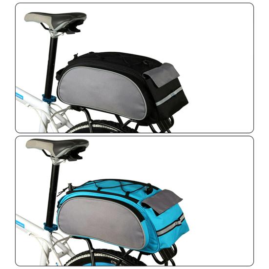 Fahrrad Groß Große Kapazität Langlebig 2 Farben Fahrrad Gepäckträgertasche für Outdoor